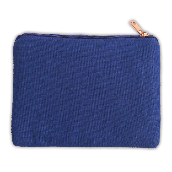 Hand Beaded Coin Pouch - Memphis Tigers