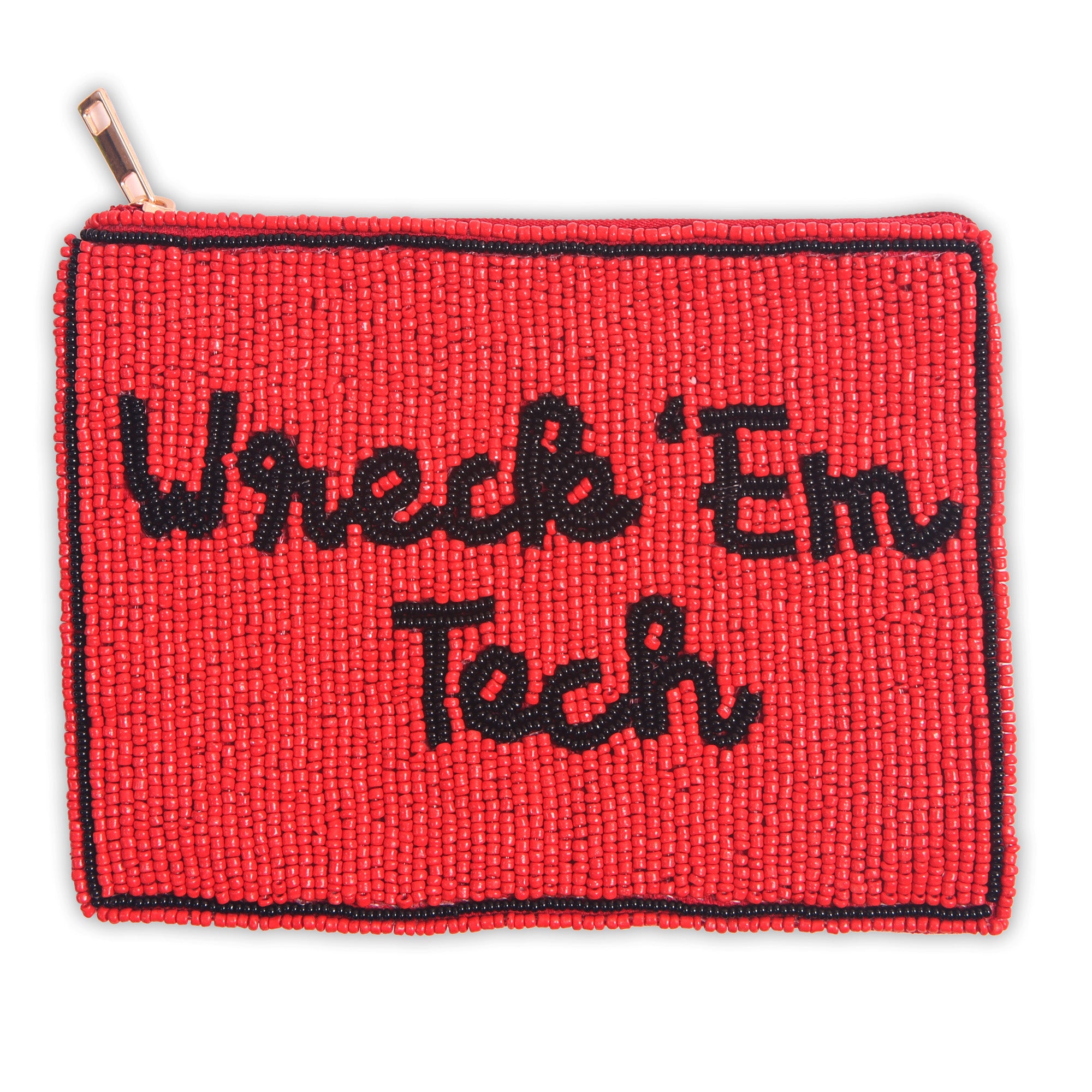 PRE-ORDER Hand Beaded Coin Pouch – Texas Tech Red Raiders