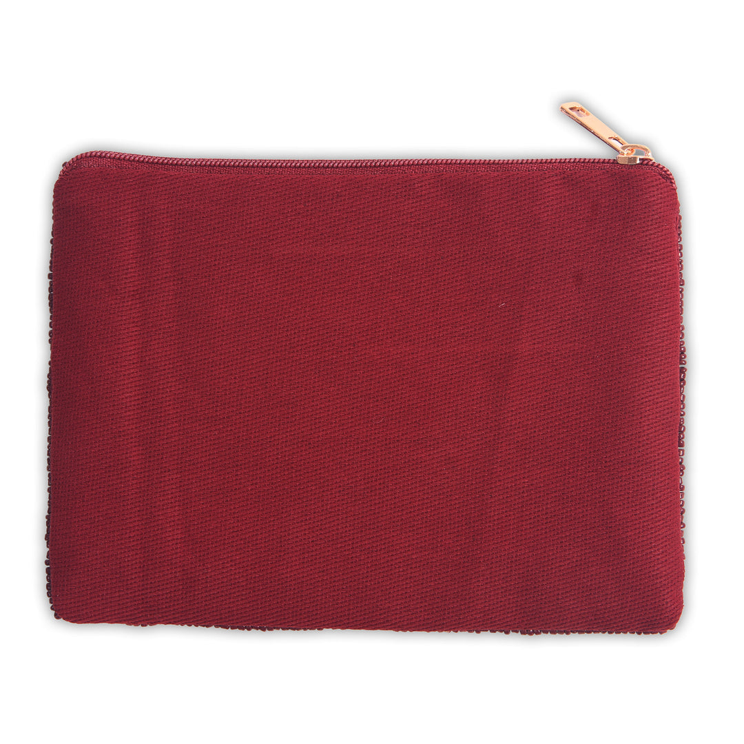 PRE-ORDER Hand Beaded Coin Pouch – South Carolina Gamecocks