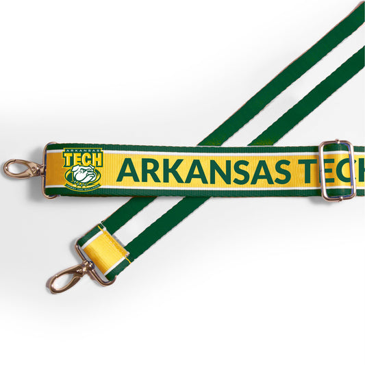 Arkansas Tech Classic Stripe Purse Strap – 1.5"