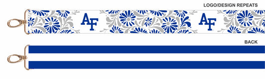 Air Force Falcons Floral Purse Strap – 1.5"
