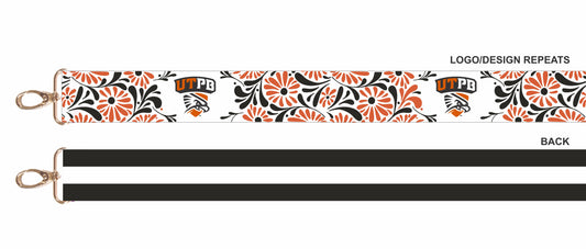 UTPB Falcons Floral Purse Strap – 1.5"