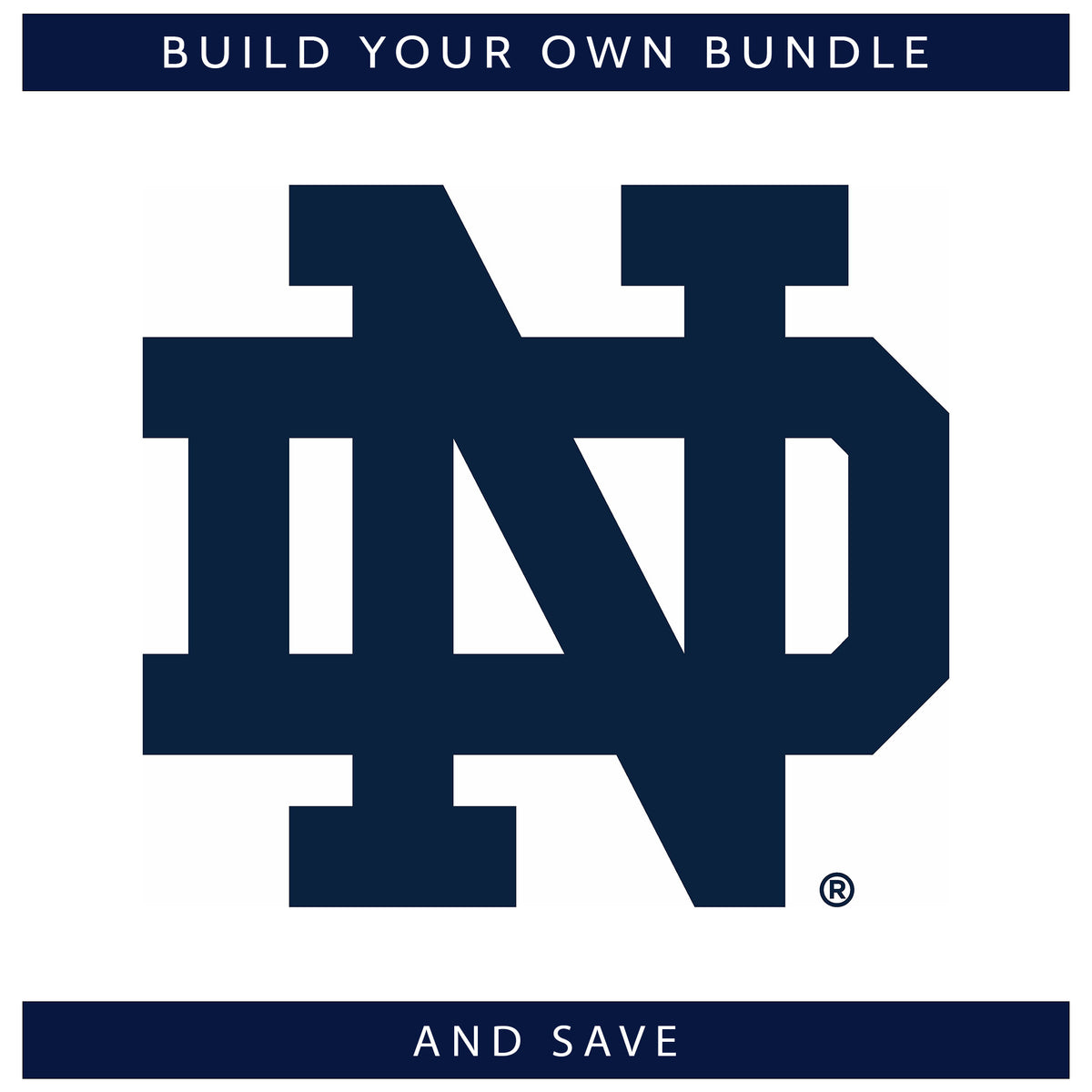 Notre Dame Fighting Irish - Build your Game Day Bundle