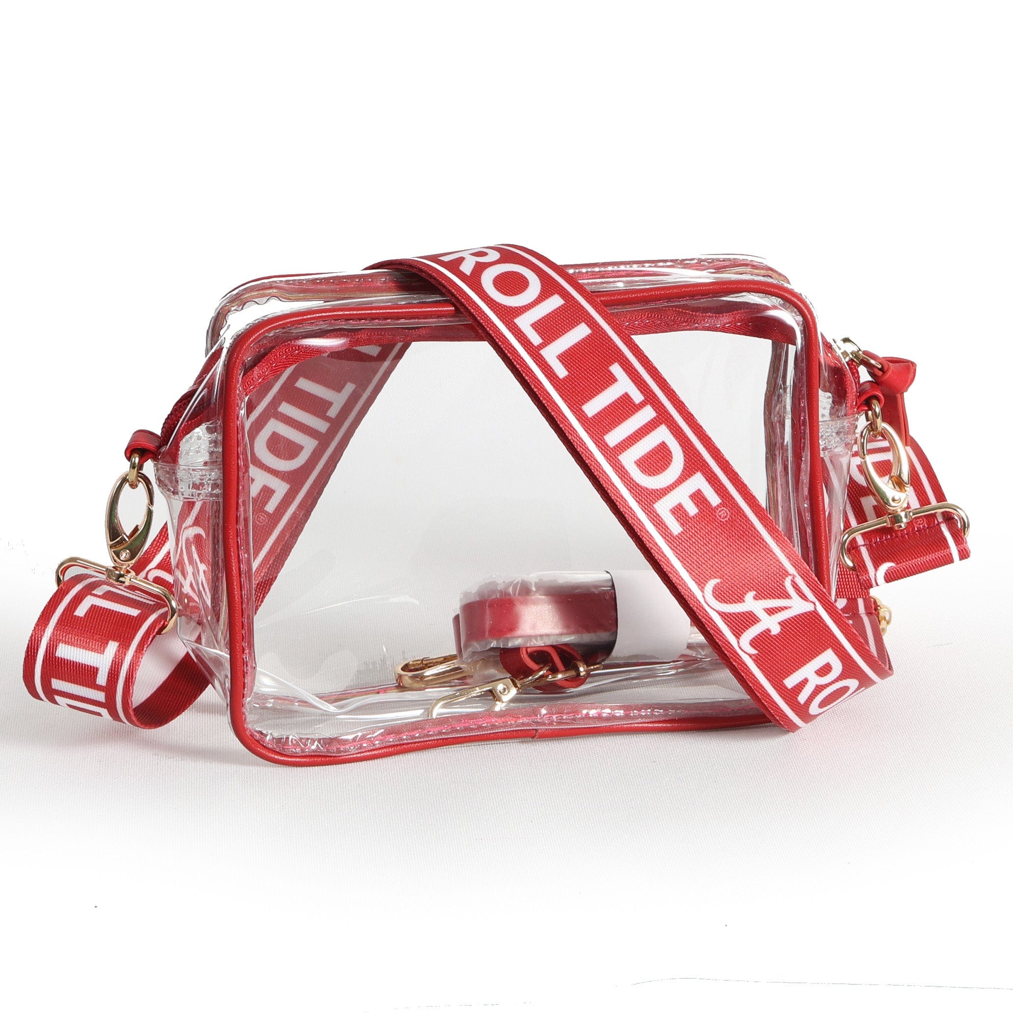 Desden Purse Alabama Roll Tide Clear Purse for  Game Day - clear camera bag by Desden