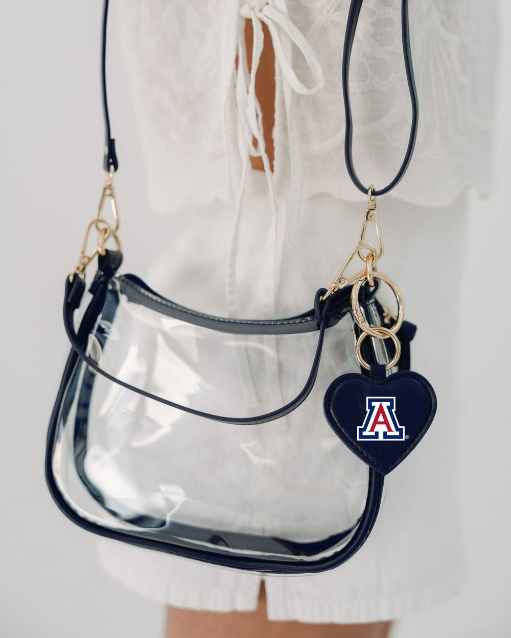 Desden Purse Arizona Wildcats  Clara Clear Purse by Desden