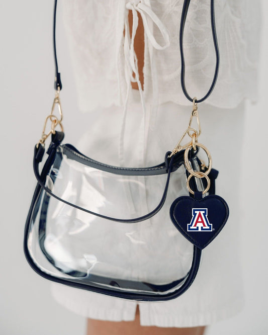 Desden Purse Arizona Wildcats  Clara Clear Purse by Desden