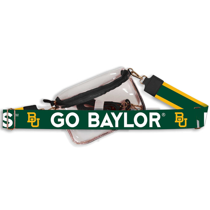 Desden Baylor Hailey Clear Sling Bag with Logo Strap by Desden