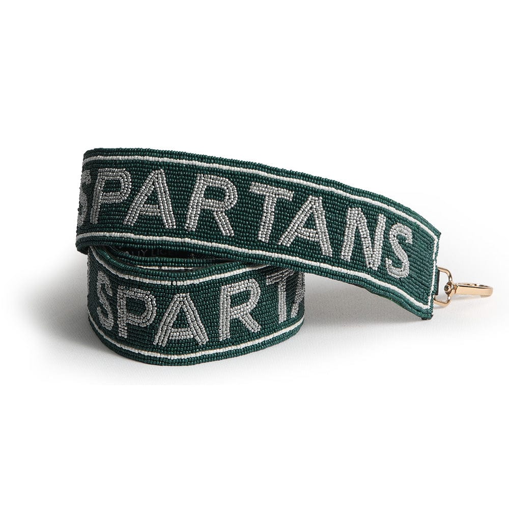 Desden Strap Beaded Purse Straps - Michigan State