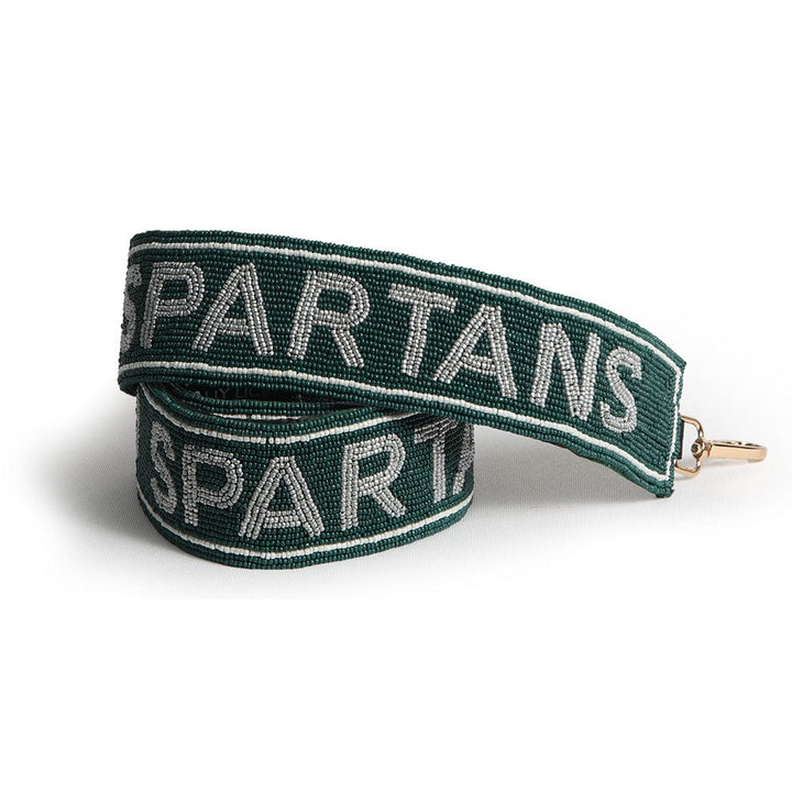Desden Strap Beaded Purse Straps - Michigan State