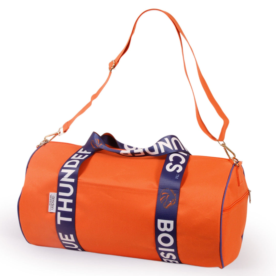 Desden Duffel Boise State Broncos  Round Duffel by Desden