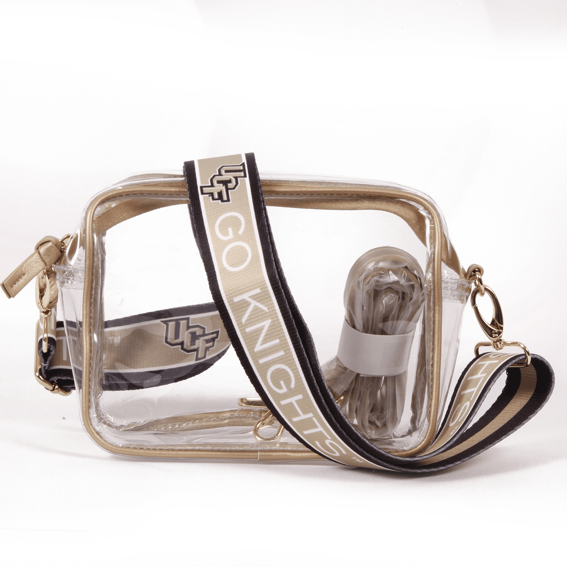 UCF Bridget Clear Purse, stadium-approved, officially licensed, by Desden