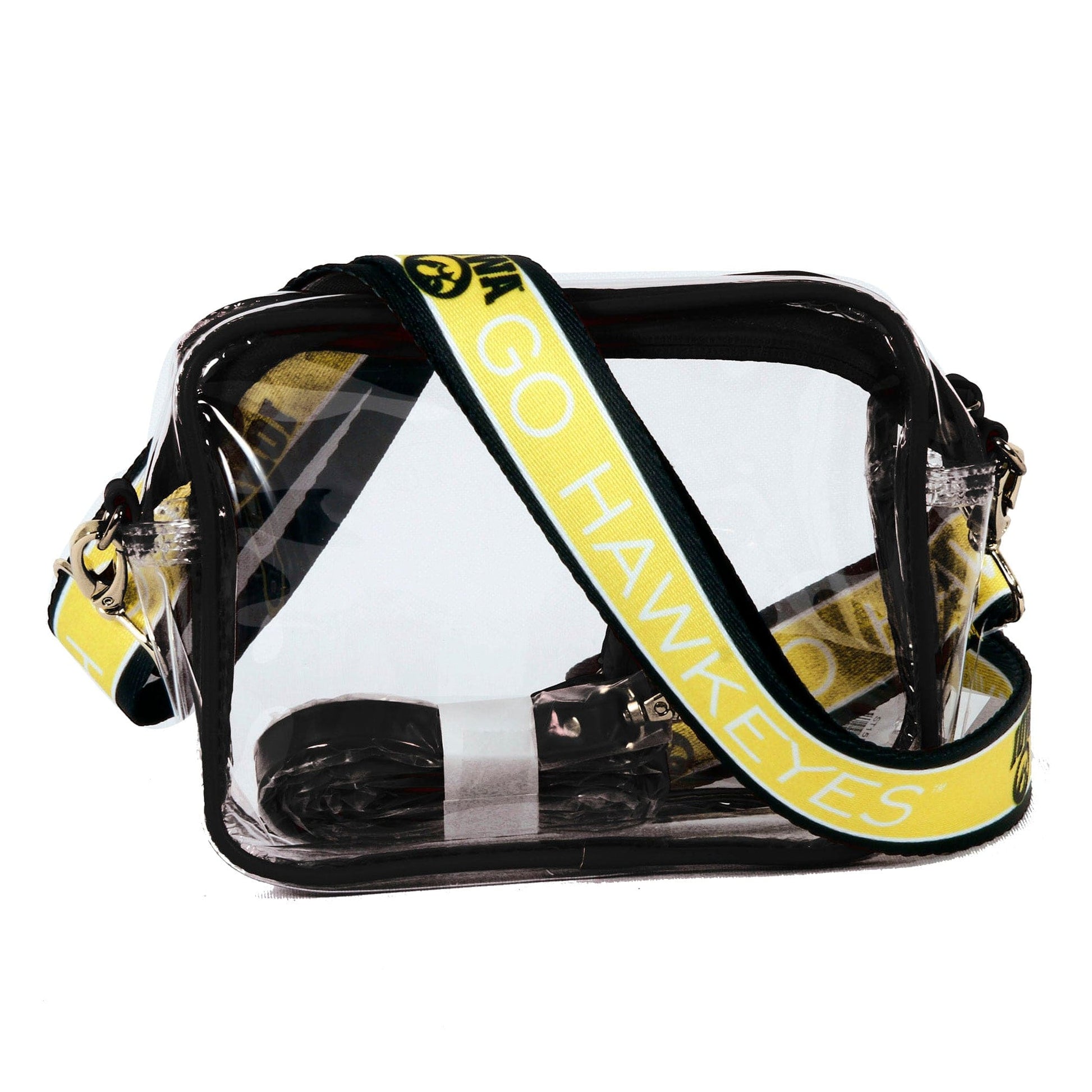 Iowa Bridget Clear Purse, stadium-approved, officially licensed, by Desden