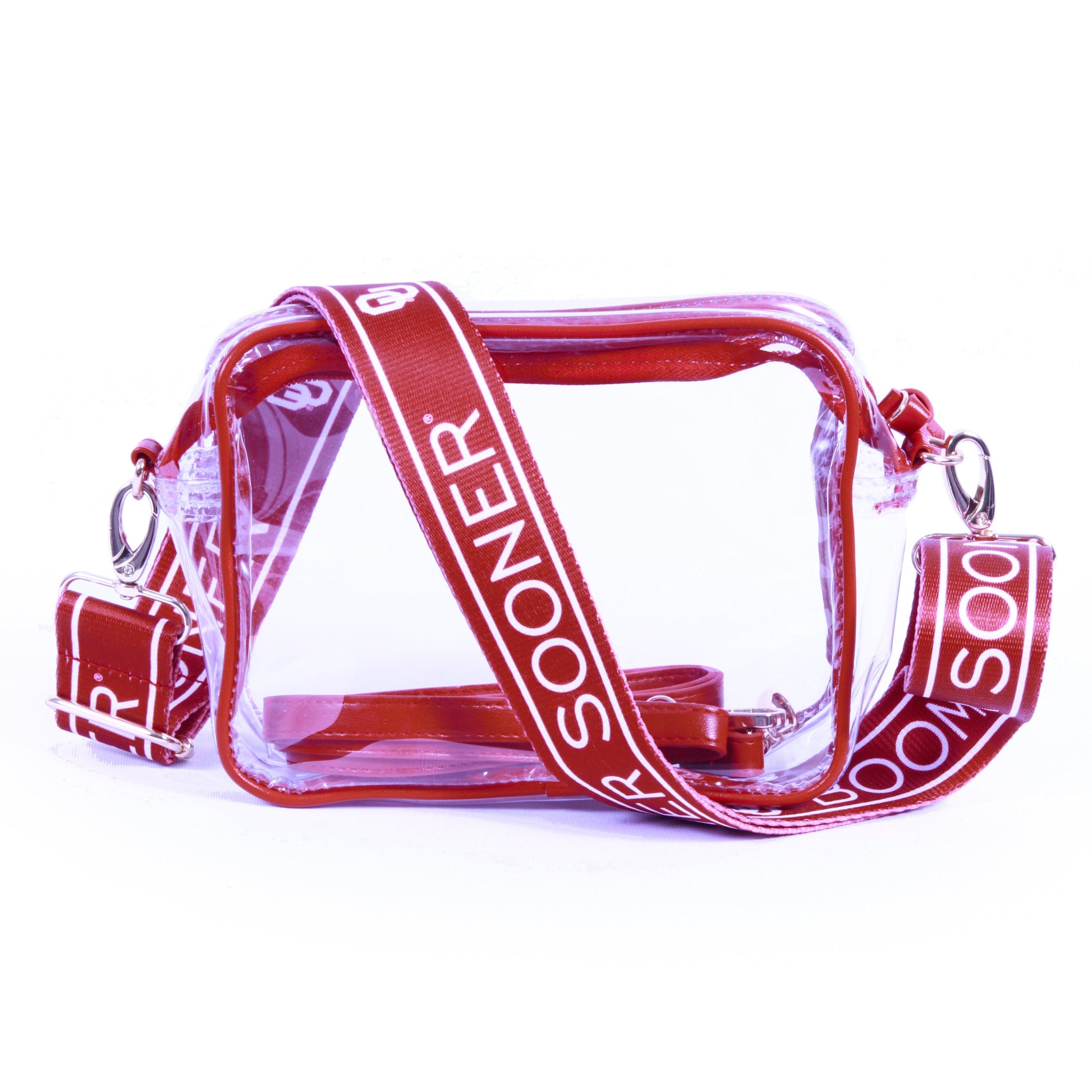 Oklahoma Bridget Clear Purse, stadium-approved, officially licensed, by Desden