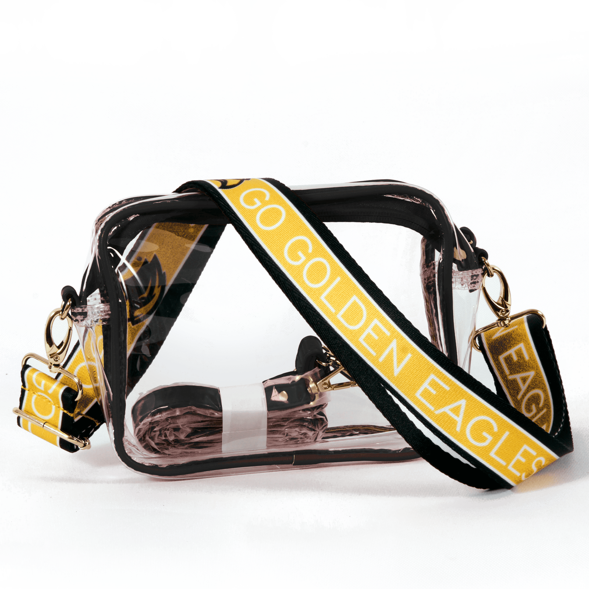 Southern Miss Bridget Clear Purse, stadium-approved, officially licensed, by Desden