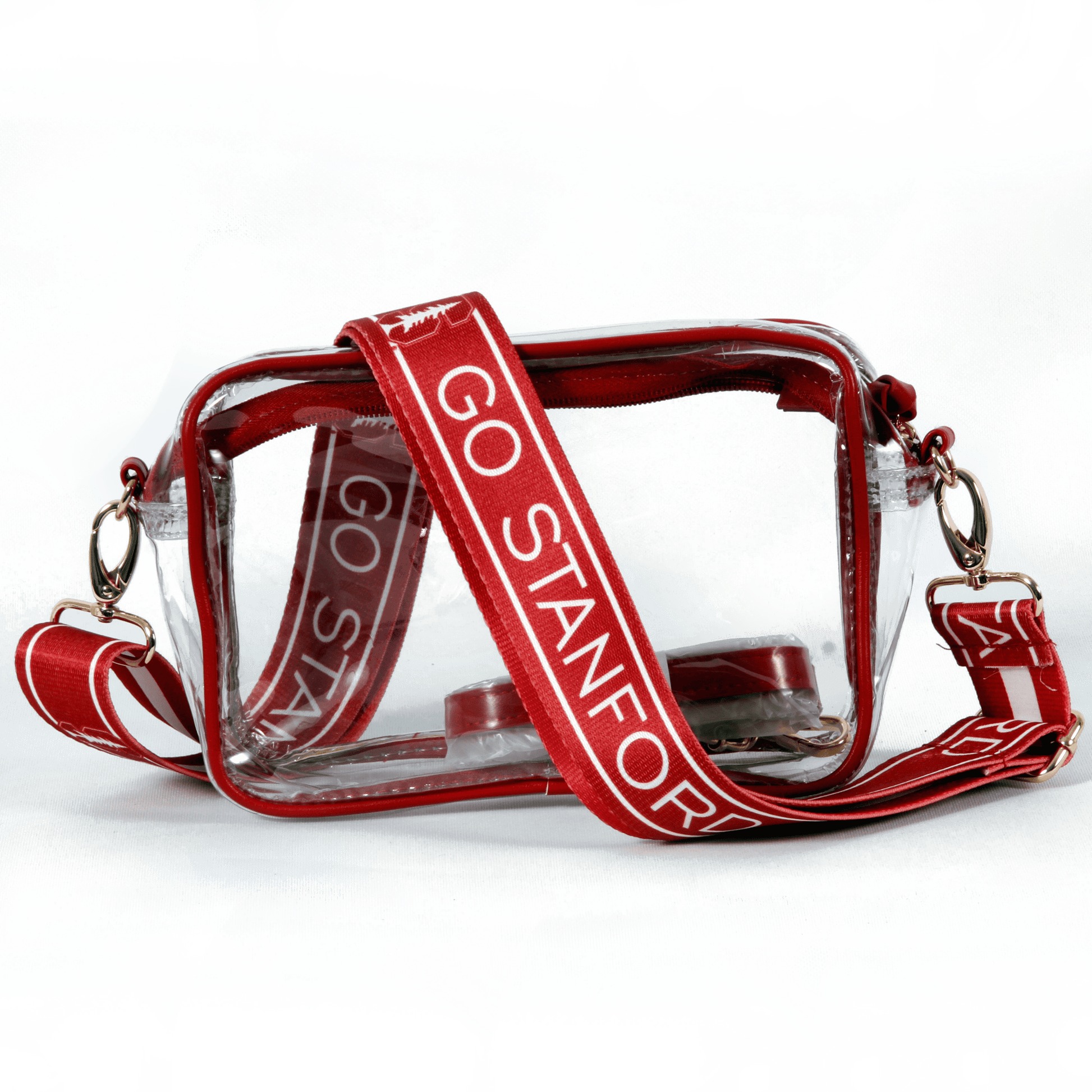 Stanford Bridget Clear Purse, stadium-approved, officially licensed, by Desden