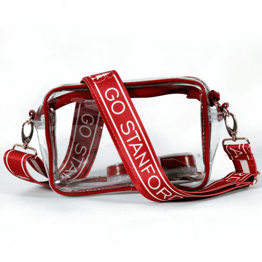 Stanford Bridget Clear Purse, stadium-approved, officially licensed, by Desden