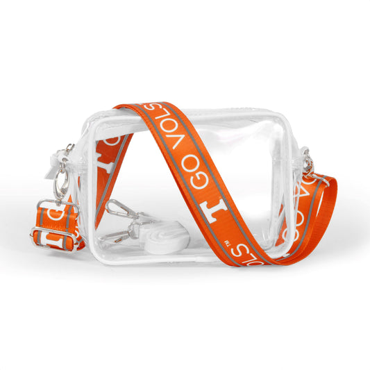 Tennessee Volunteers Bridget Clear Purse, stadium-approved, officially licensed, by Desden