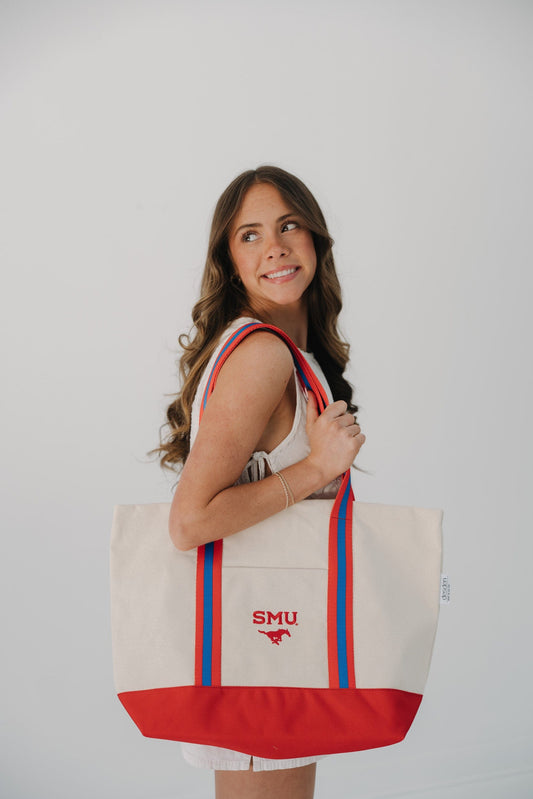 Desden Tote Bag Canvas Tote - SMU