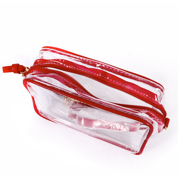 Desden Purse Clear Purse for Arkansas Razorbacks Game Day - The Bridget