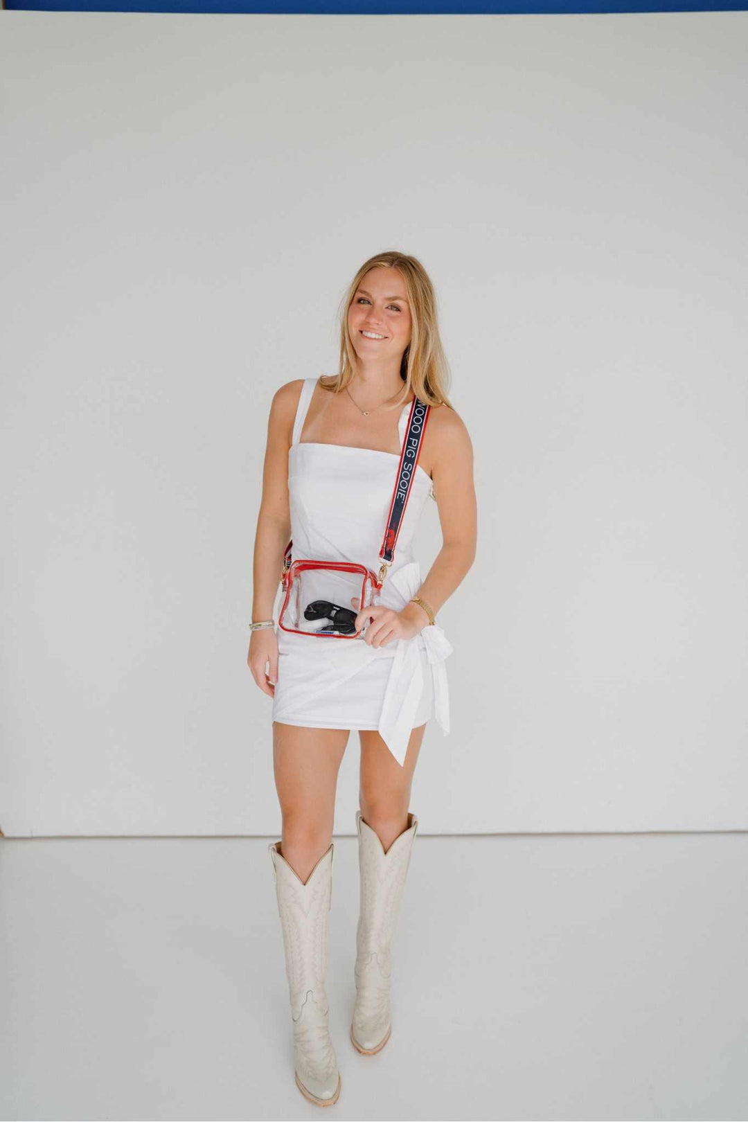 Desden Purse Clear Purse for Arkansas Razorbacks Game Day - The Bridget