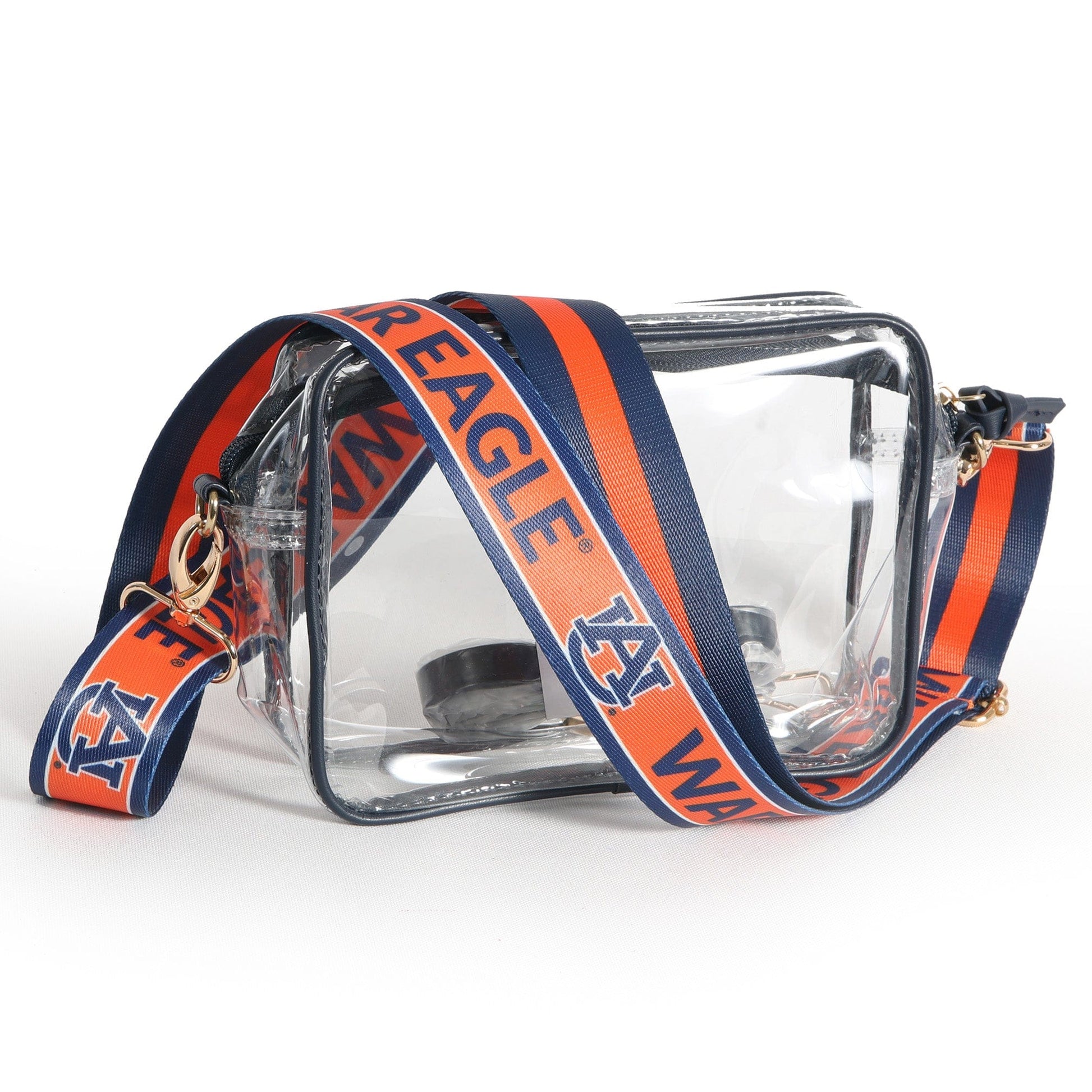 Auburn Bridget Clear Purse, stadium-approved, officially licensed, by Desden