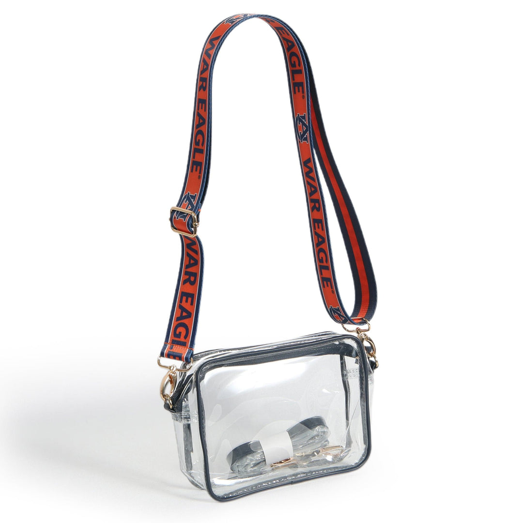 Desden Purse Clear Purse for Auburn Tigers Game Day - The Bridget