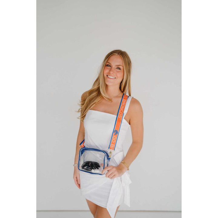 Desden Purse Clear Purse for Boise State Broncos Game Day - The Bridget