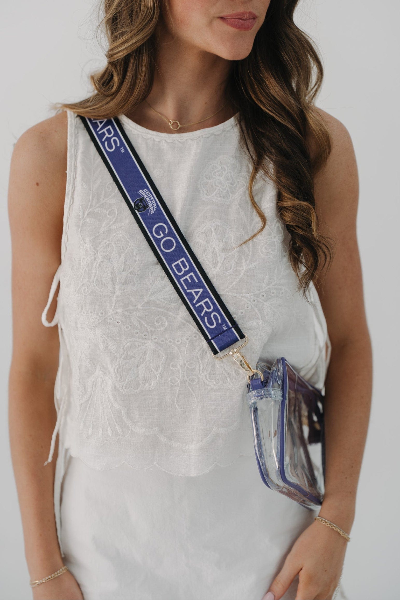 Desden Purse Clear Purse for Central Arkansas Game Day - The Bridget