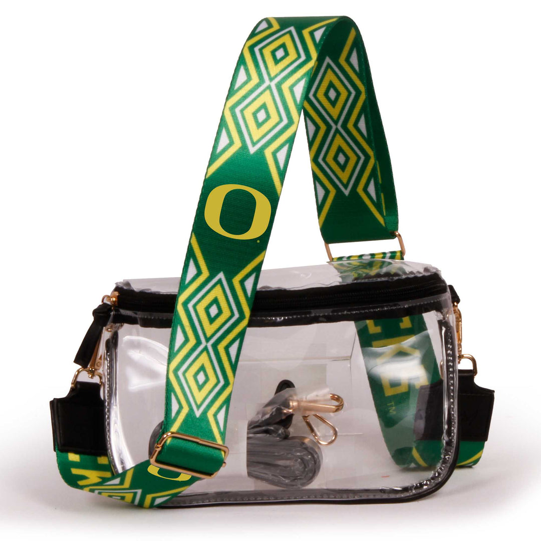 Desden Purse Clear Sling Purse for Oregon Ducks