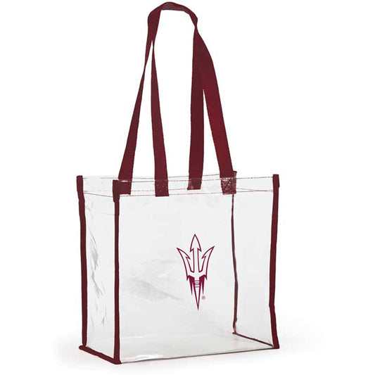Arizona State Sun Devils Clear Stadium Tote, stadium-approved, officially licensed, by Desden