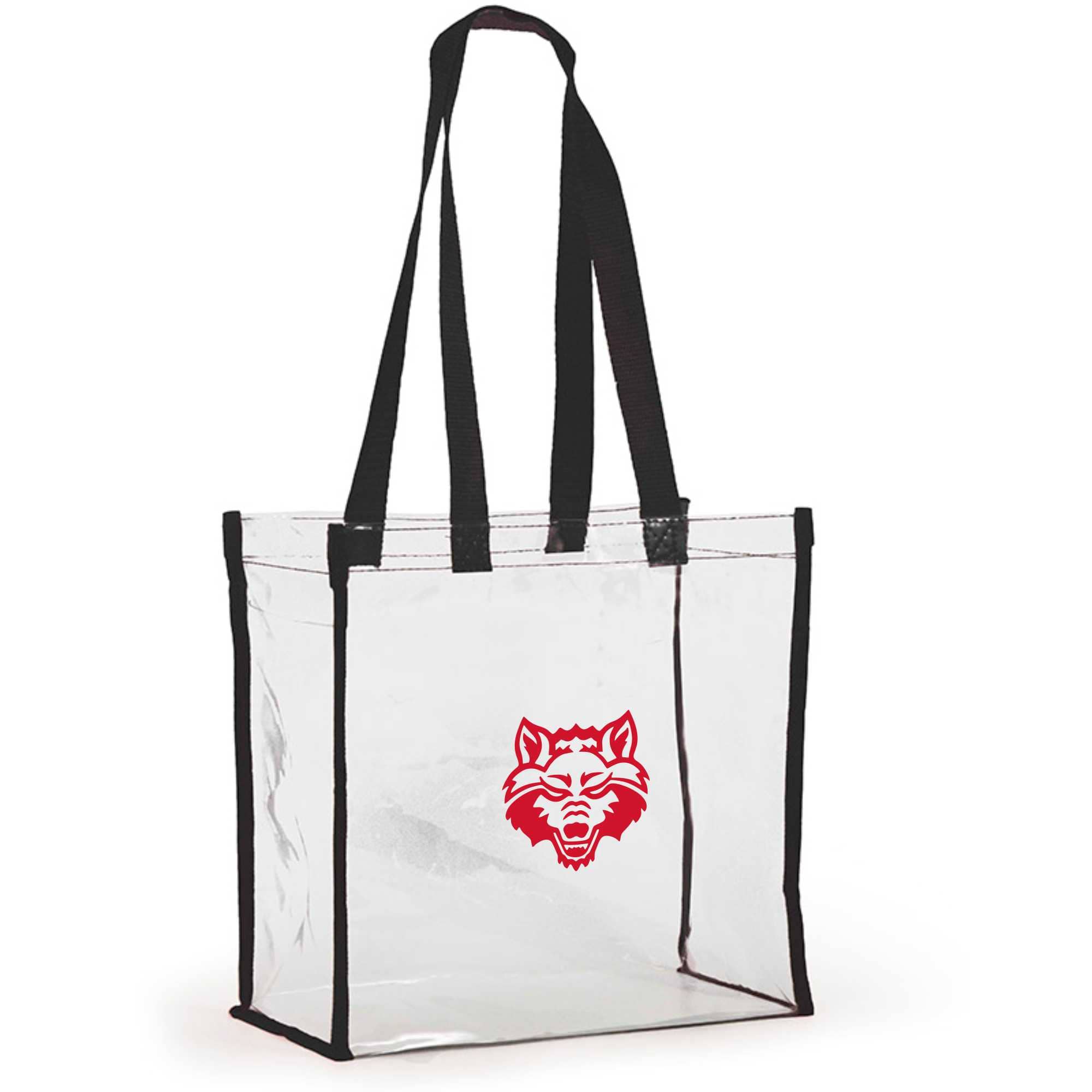 Desden Clear Tote Clear Stadium Tote- Arkansas State