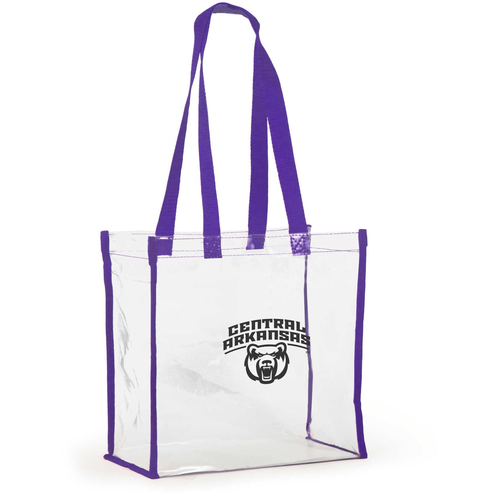 Central Arkansas Bears Clear Stadium Tote, stadium-approved, officially licensed, by Desden
