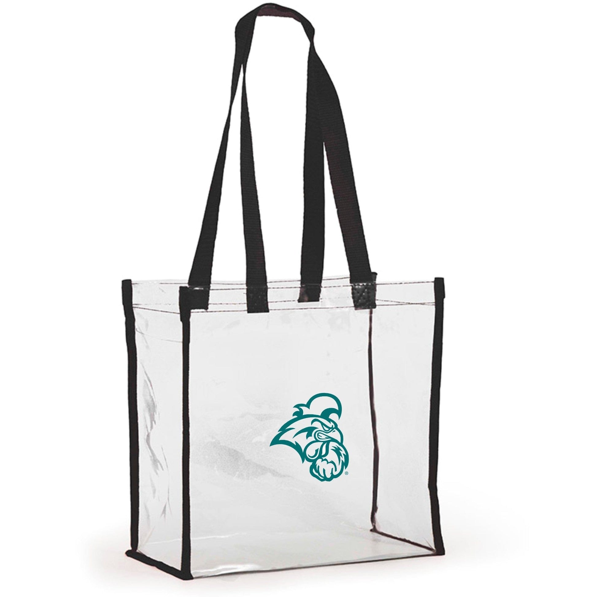 Coastal Carolina Chanticleers Clear Stadium Tote, stadium-approved, officially licensed, by Desden