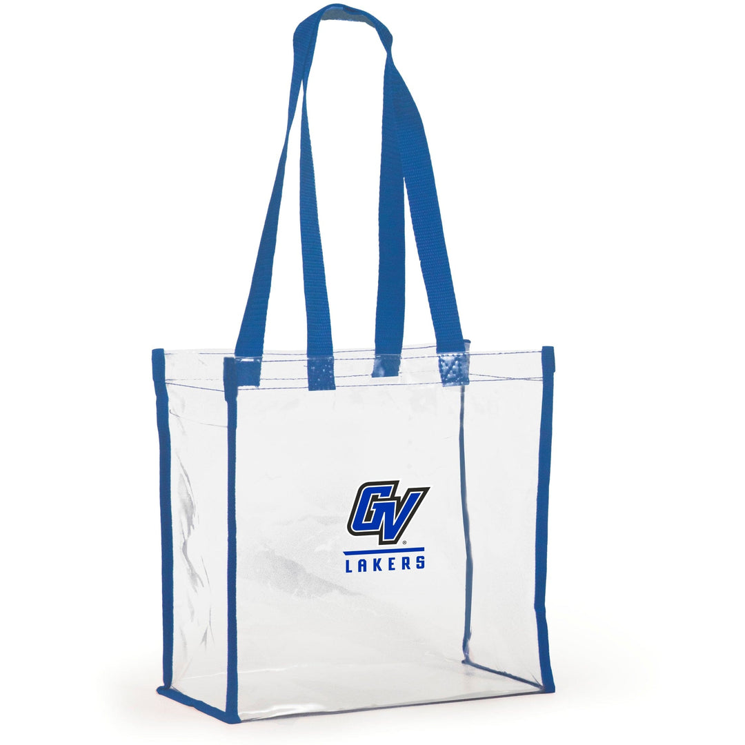 Clear Stadium Tote- Grand Valley State