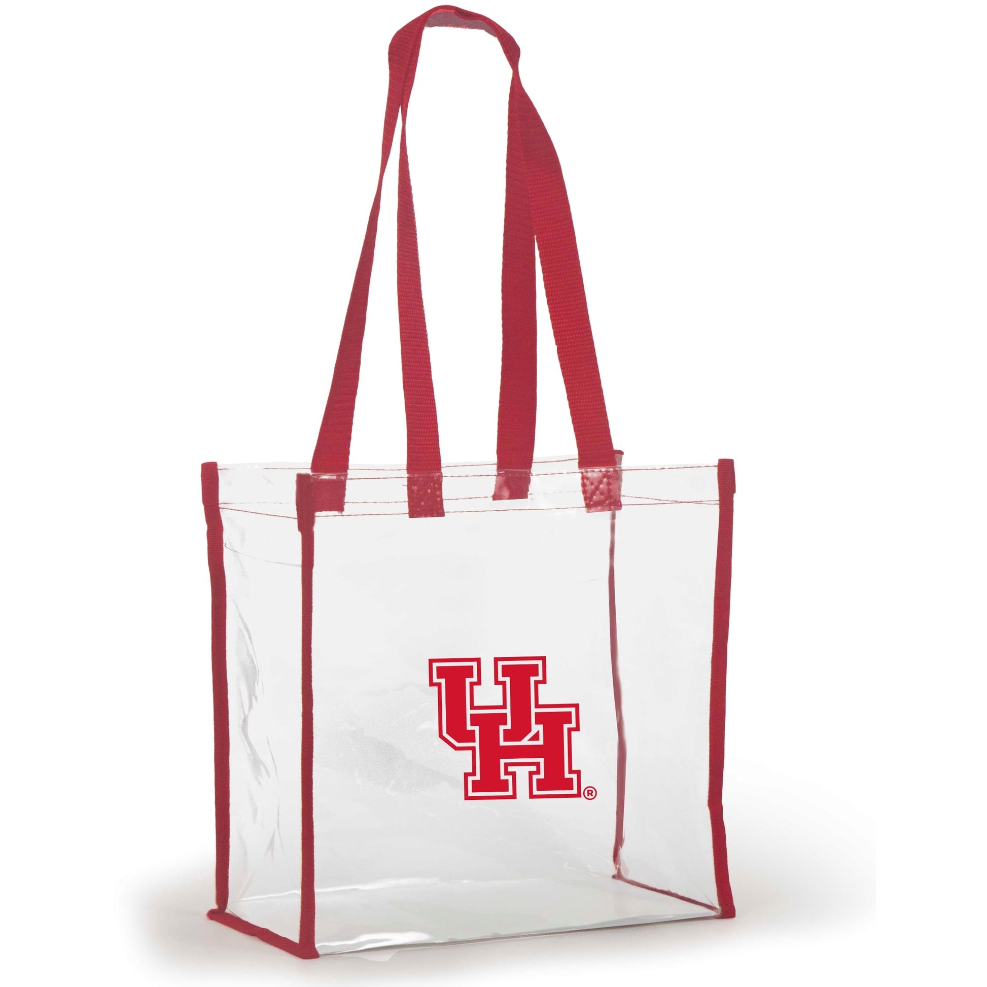 Houston Cougars Clear Stadium Tote, stadium-approved, officially licensed, by Desden