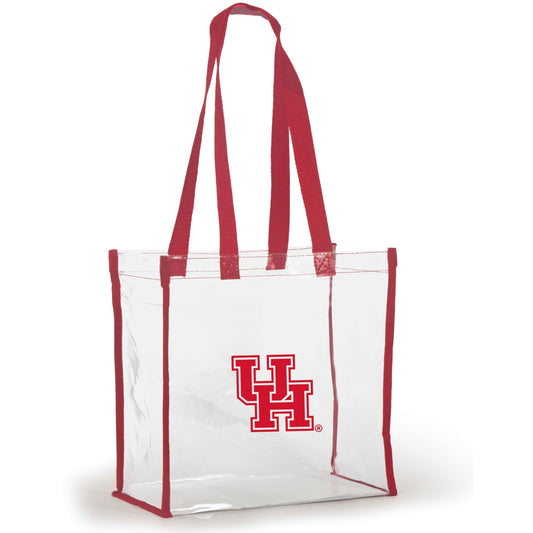 Houston Cougars Clear Stadium Tote, stadium-approved, officially licensed, by Desden
