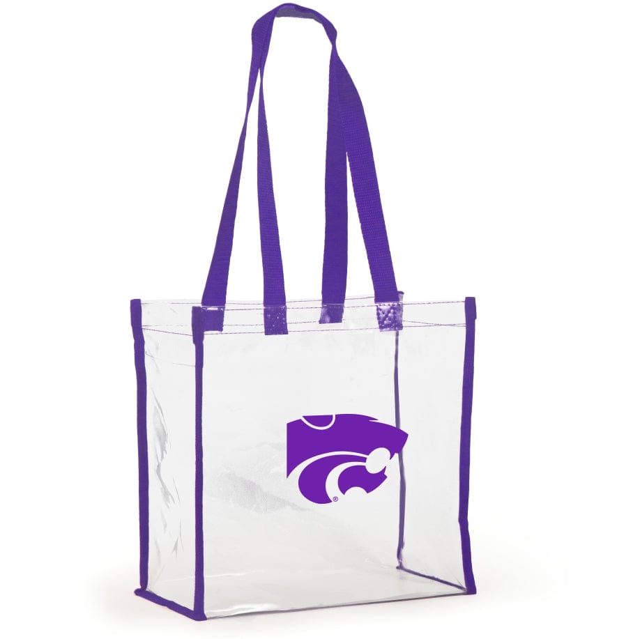 Desden Clear Tote Clear Stadium Tote- Kansas State