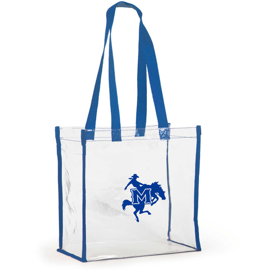 McNeese State Cowboys Clear Stadium Tote, stadium-approved, officially licensed, by Desden