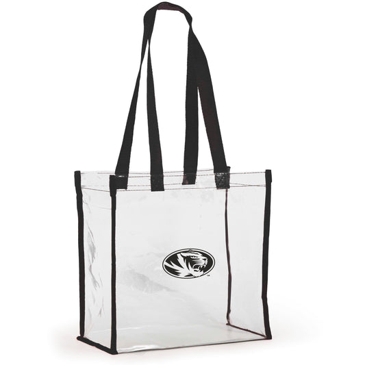 Missouri Tigers Clear Stadium Tote, stadium-approved, officially licensed, by Desden