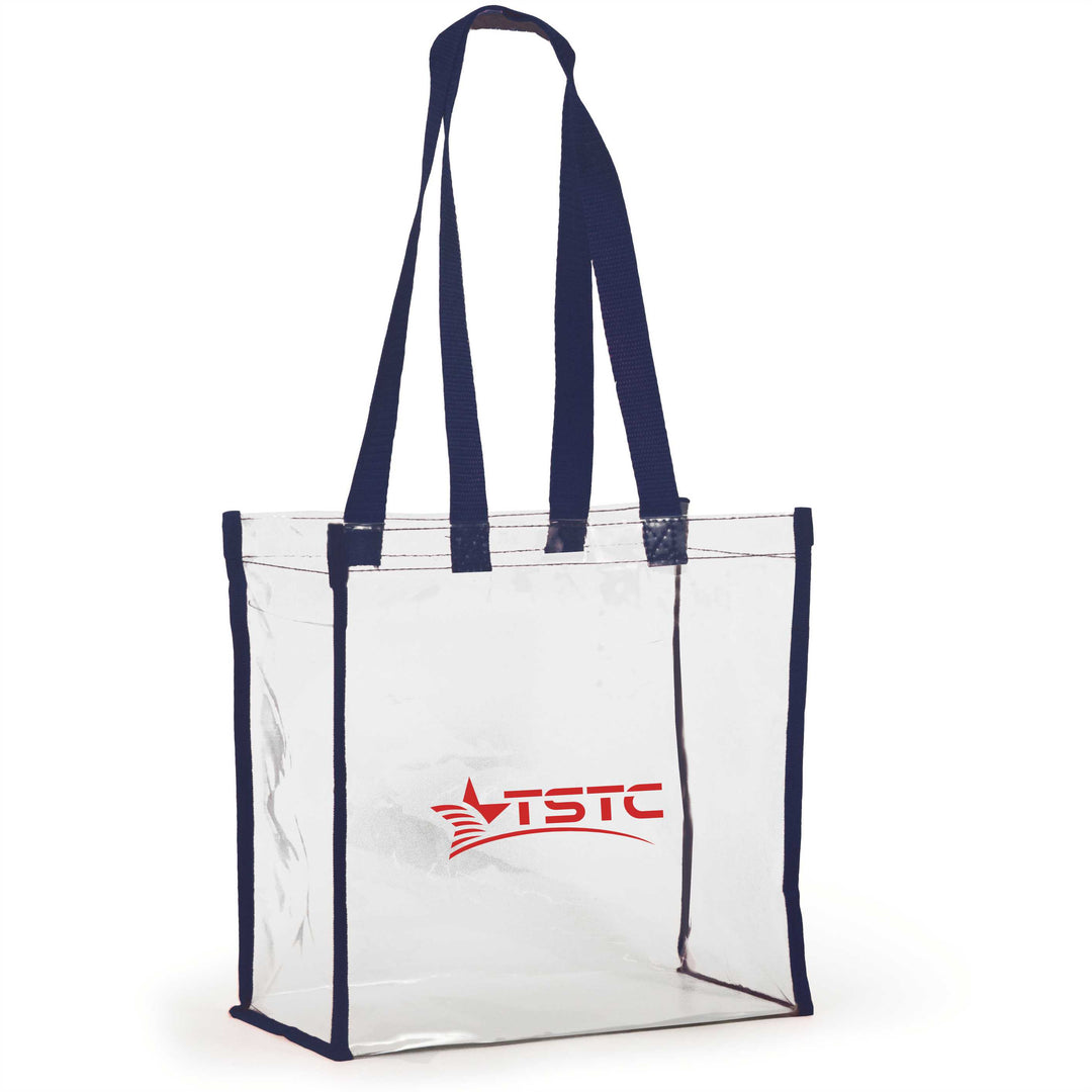 Clear Stadium Tote- Texas State Tech