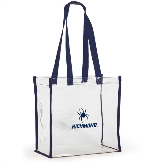 Richmond Spiders Clear Stadium Tote, stadium-approved, officially licensed, by Desden