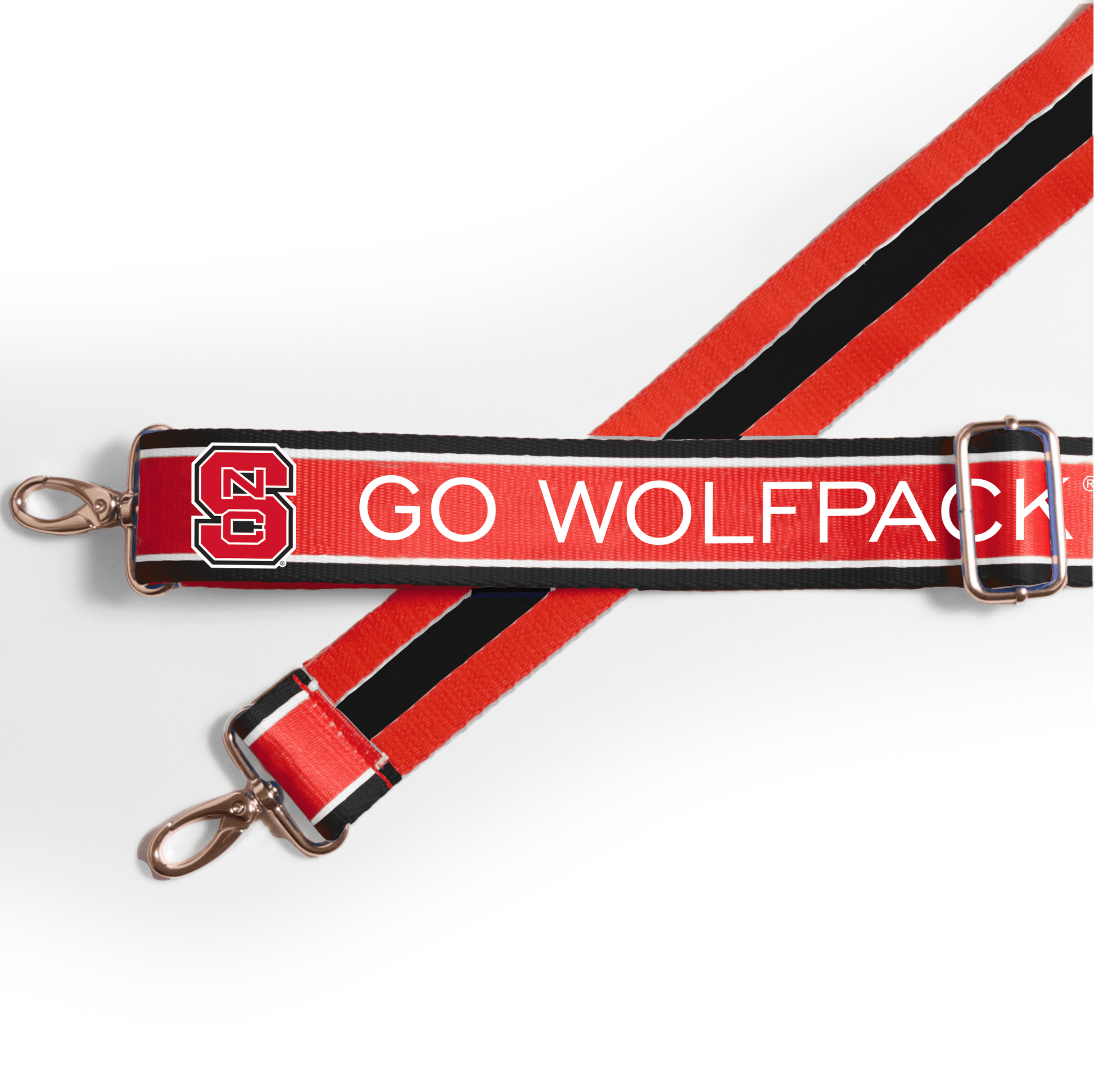 NC State Wolfpack officially licensed patterned purse strap by Desden