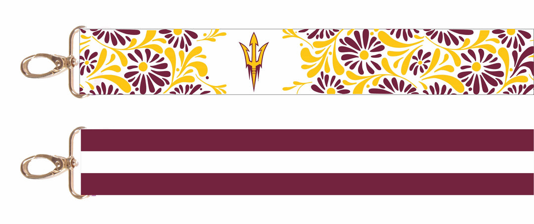 Desden Accessory Default Value Arizona State  Floral Strap by Desden