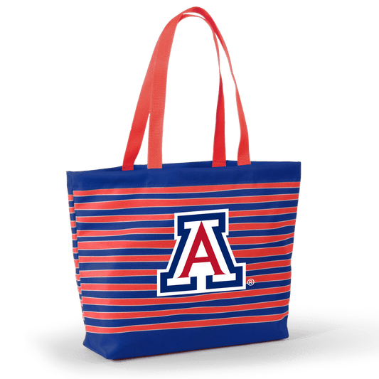 Desden Tote Default Value Arizona Tatum Tote Wavy Striped Tote  by Desden