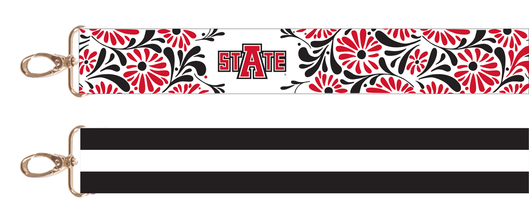 Desden Accessory Default Value Arkansas State  Floral Strap by Desden