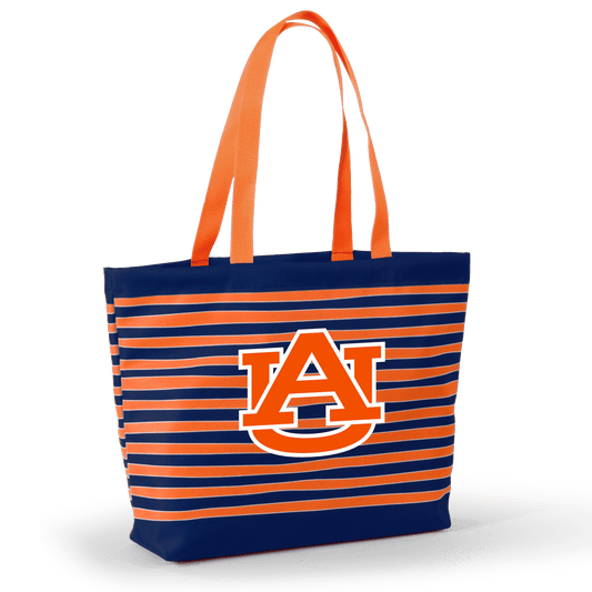 Desden Tote Default Value Auburn Tatum Tote Wavy Striped Tote  by Desden