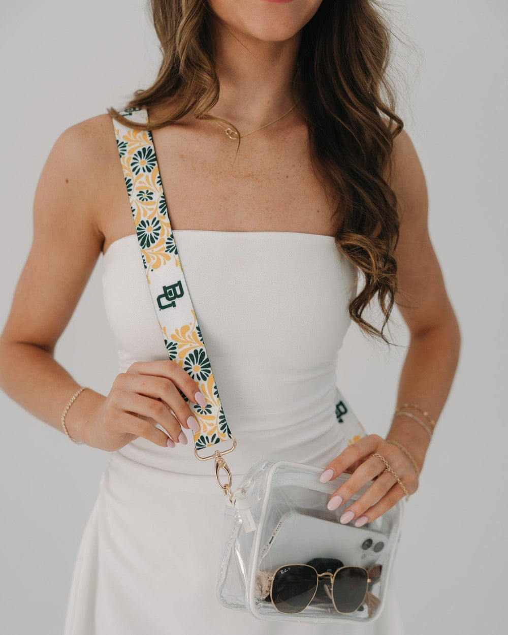 Desden Accessory Default Value Baylor  Floral Strap by Desden