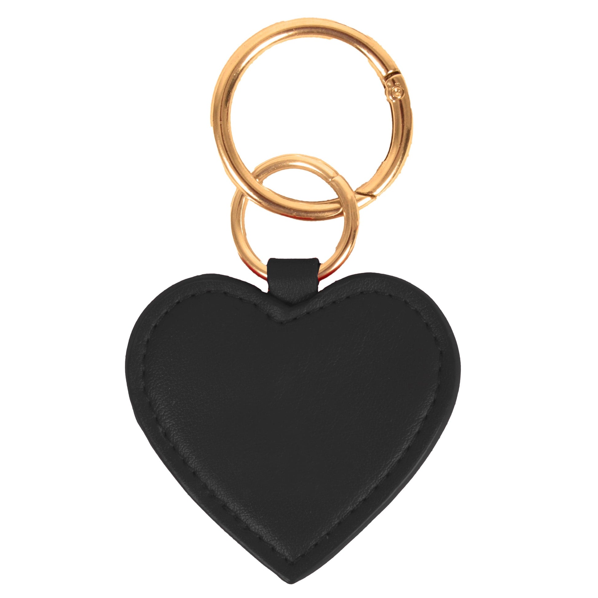 Desden Accessory Default Value Black Heart Purse Charm/ Key Ring by Desden