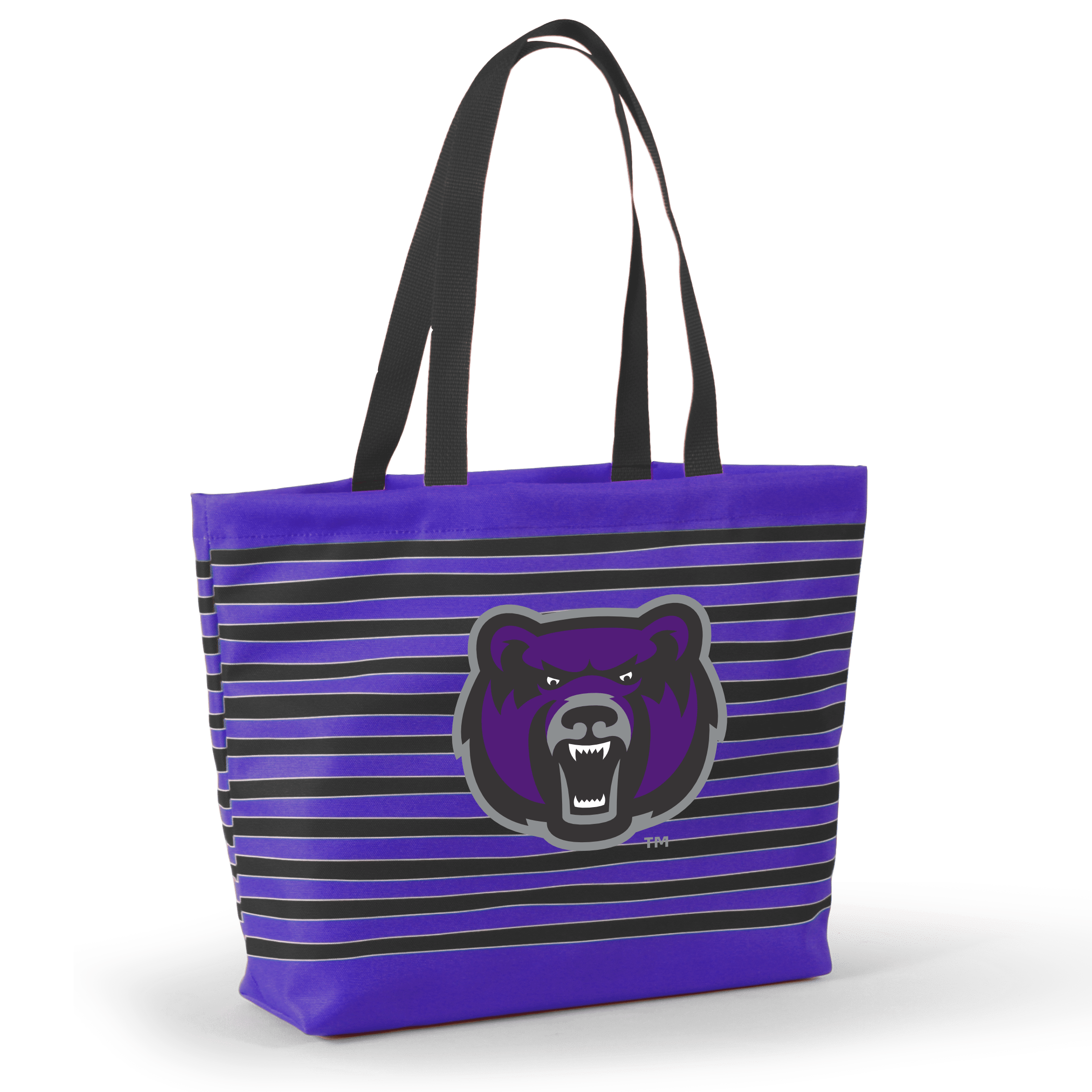 Desden Tote Default Value Central Arkansas Tatum Tote Wavy Striped Tote  by Desden