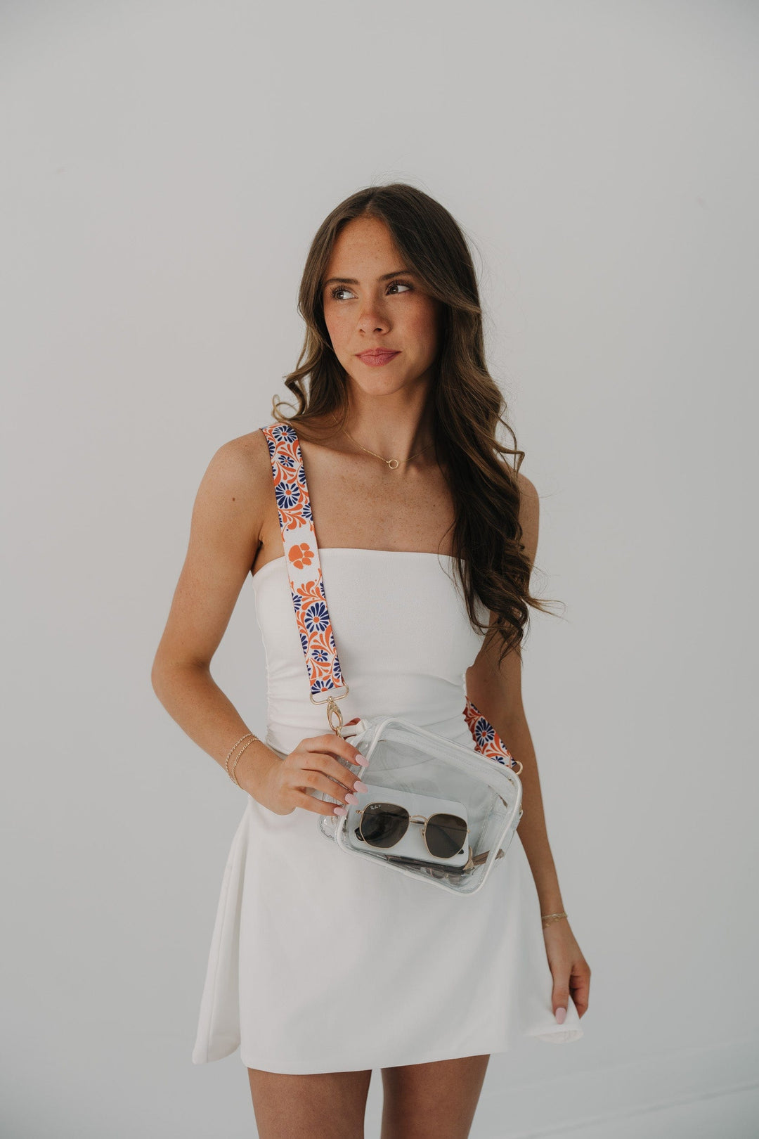 Desden Accessory Default Value Clemson  Floral Strap by Desden
